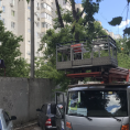 Замена ламп наружного освещения во дворе дома