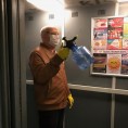 Обработка дез. раствором "Бетадез"